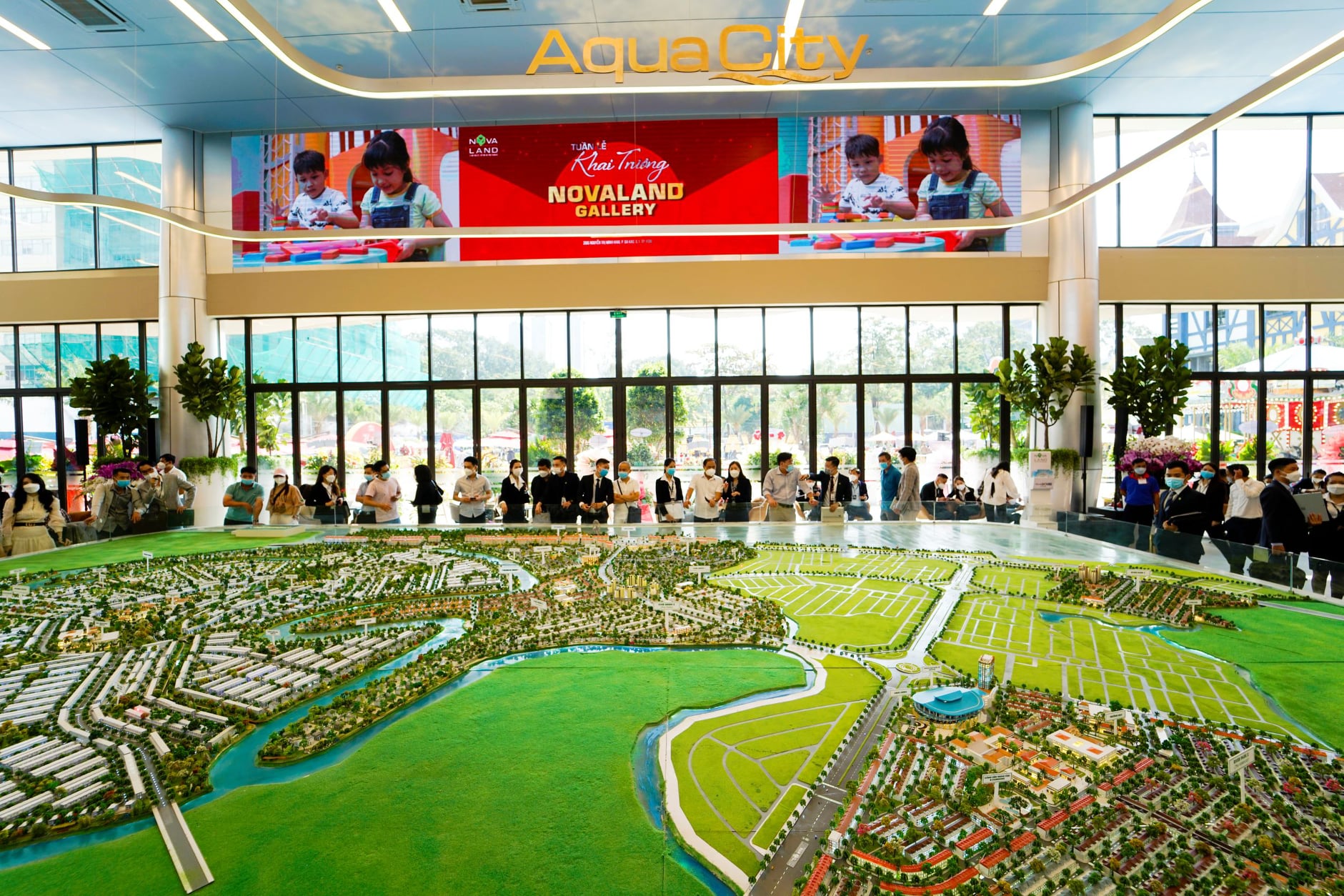 Sa bàn dự án Aqua City Biên Hòa 
